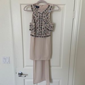 Bebe embellished tunic top